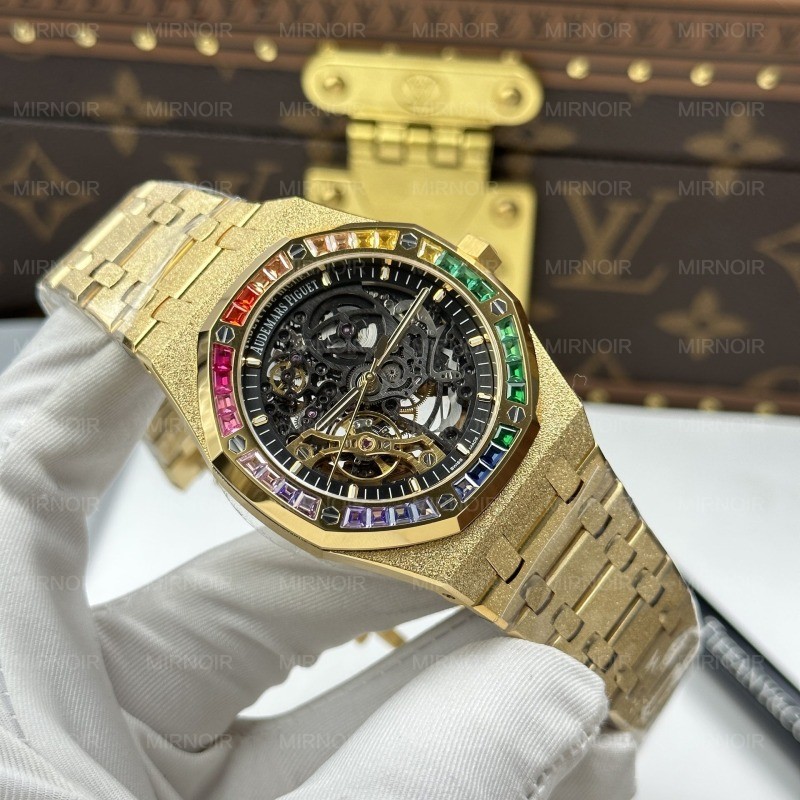 Dong-Ho-Audemars-Piguet-Replica-11-Royal-Oak-Openworked-Frosted-15412-Ma-Vang-Vien-Dinh-Da-Baguette-41mm-12.jpg