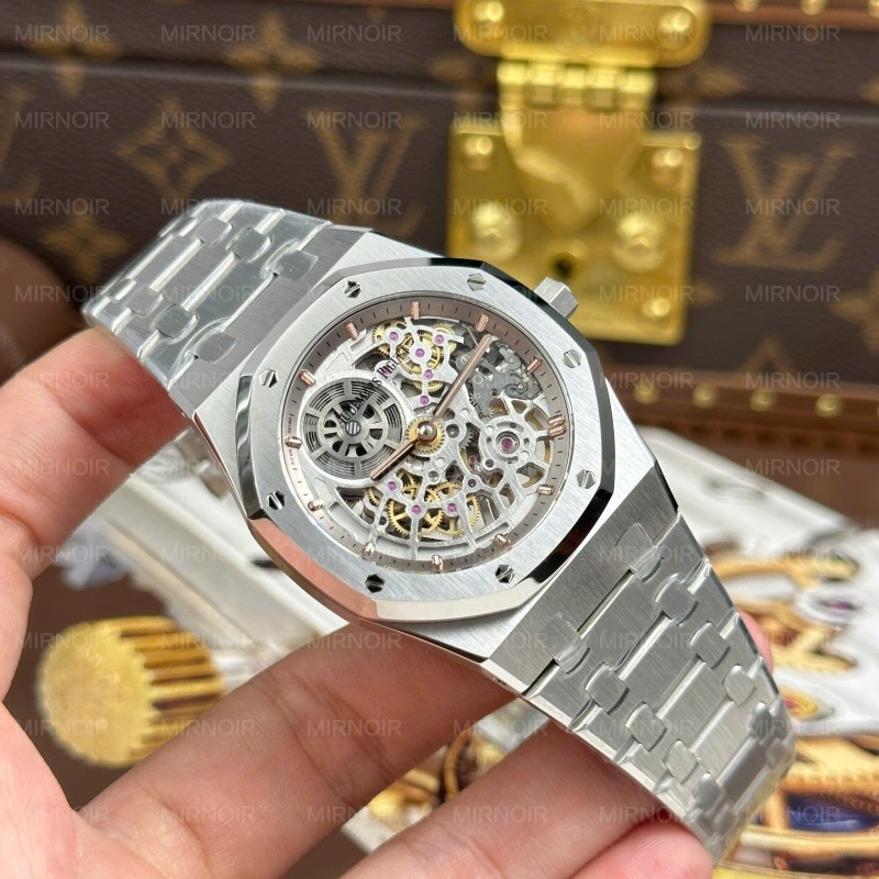 Dong-Ho-Audemars-Piguet-Replica-11-Royal-Oak-Jumbo-Extra-thin-Openworked-16204-Mat-Lo-Co-Mau-Trang-Nha-May-ZF-39mm-15.jpg