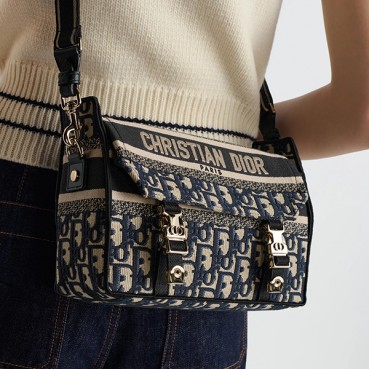 디올 Diorcamp 스몰 오블리크 백