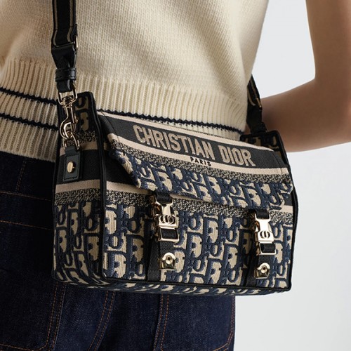 디올 Diorcamp 스몰 오블리크 백