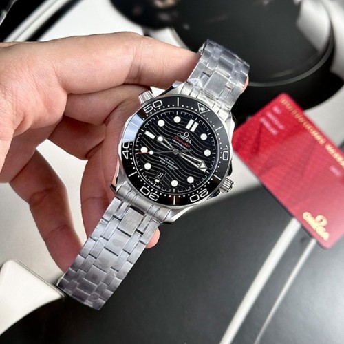 오메가 씨마스터 300블랙 다이얼-Omega Seamaster Diver 300M