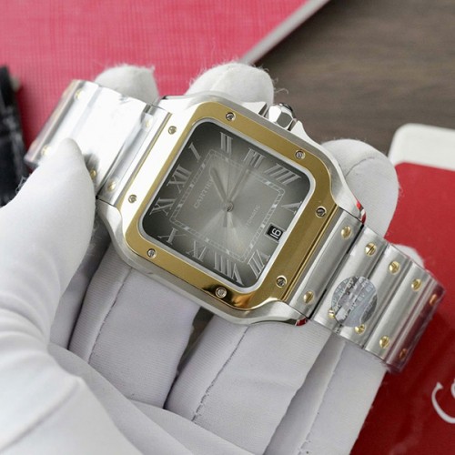 까르띠에 산토스 라지 40mm- Santos de Cartier Large 40mm