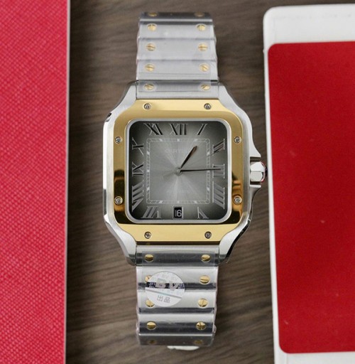 까르띠에 산토스 라지 40mm- Santos de Cartier Large 40mm