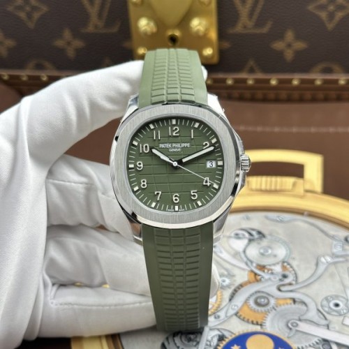 파텍필립 아쿠아넛 - Patek Philippe Aquanaut 5168G Finely Crafted Weight 118 Grams Engraving Machine 42.2mm