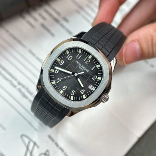 파텍필립 아쿠아넛 - Patek Philippe Aquanaut 5167A Black Rubber Strap 3K 40mm