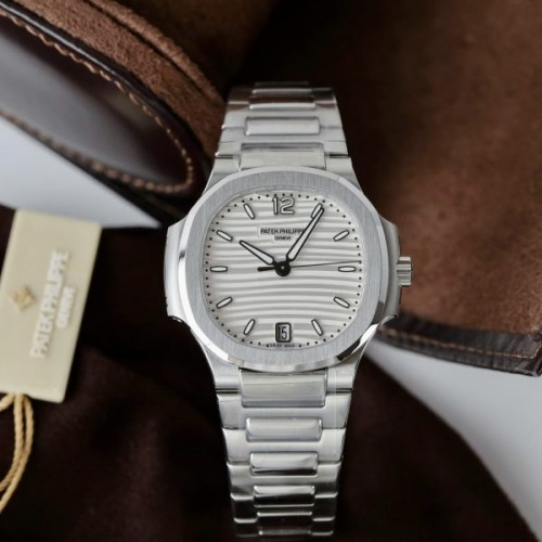 파텍필립 노틸러스 - Patek Philippe Nautilus 7118 White Dial Metal Wire 3K 35.2mm