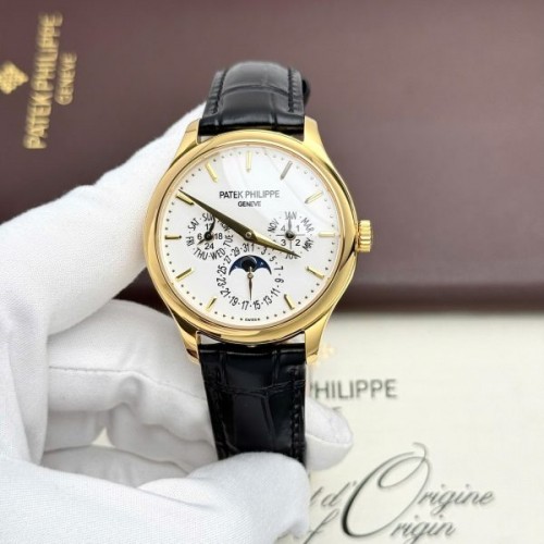 파텍필립 그랜드 컴플리케이션 - Patek Philippe Grand Complications 5327 Yellow Watches White Dial 3K 40mm