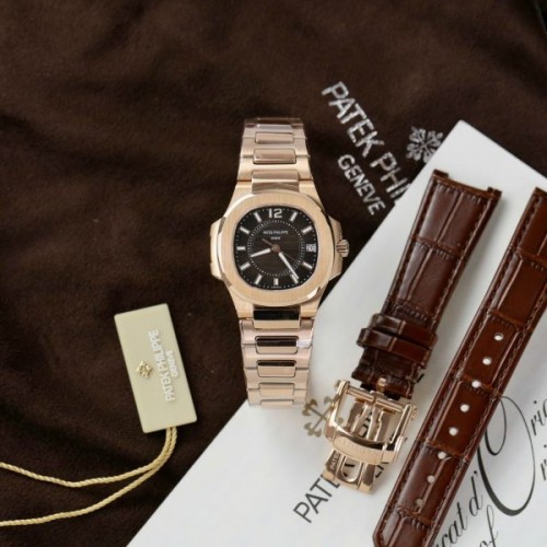 파텍필립 노틸러스 - Patek Philippe Nautilus 7010 Women Dial Black 32mm