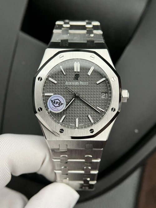 오데마피게 로얄오크 크르노 그래프 그레이 다이얼 15500-Audemars Piguet Royal Oak 15500