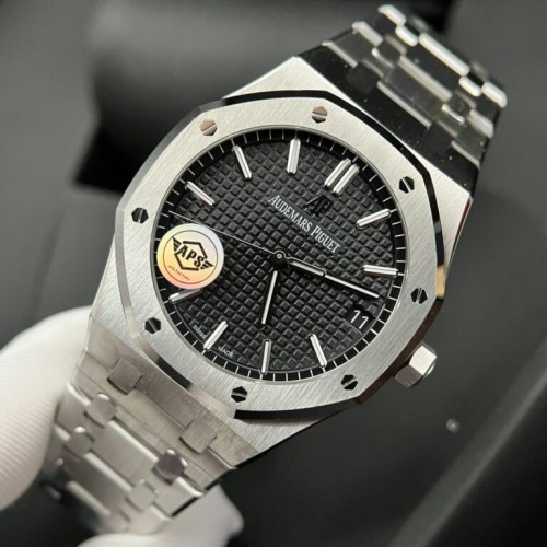 오데마피게 로얄오크 크르노 그래프 블랙 다이얼 15500-Audemars Piguet Royal Oak 15500
