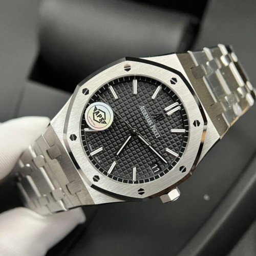 오데마피게 로얄오크 크르노 그래프 블랙 다이얼 15500-Audemars Piguet Royal Oak 15500