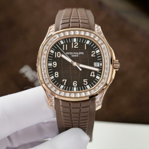 파텍필립 아쿠아넛 - Patek Philippe Aquanaut 5167R Dial Brown 40mm