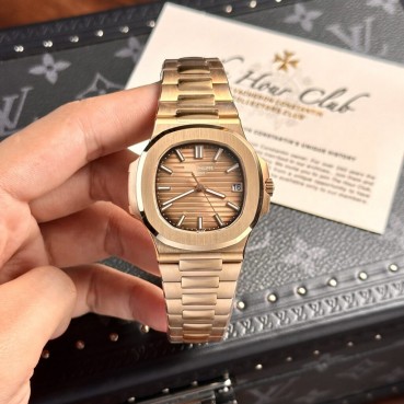 파텍필립 노틸러스 - Patek Philippe Nautilus 5711 Brown Dial Rose Gold Case 3K 40mm