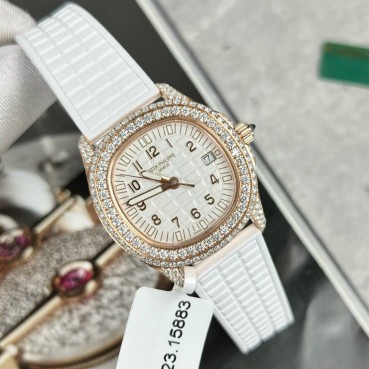 파텍필립 아쿠아넛 - Patek Philippe Aquanaut 5069R With Moissanite 35.2mm