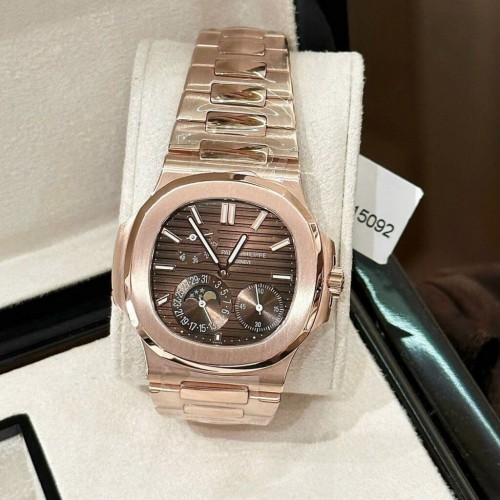 파텍필립 노틸러스 - Patek Philippe Nautilus 5712 Gold Wrapped Chocolate Dial 40mm