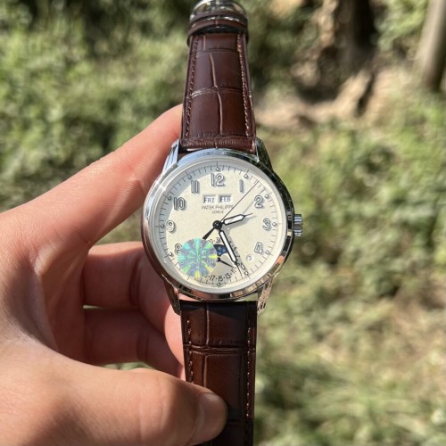 파텍필립 컴플리케이션 - Patek Philippe Complications 5320G Leather Strap 40mm