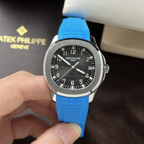 파텍필립 아쿠아넛 - Patek Philippe Aquanaut 5167A Blue Rubber Strap 3K 40mm
