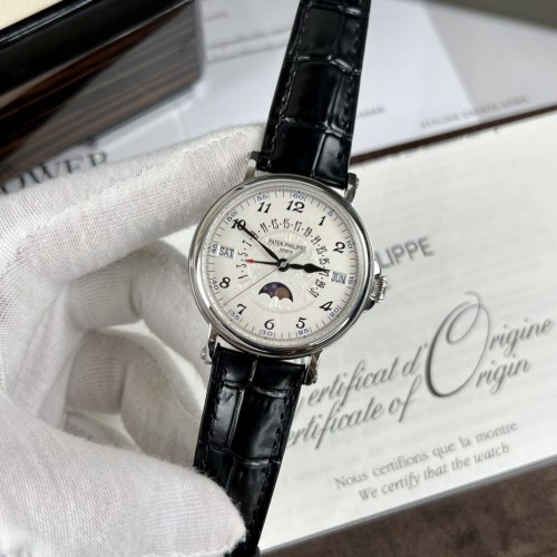 파텍필립 그랜드 컴플리케이션 - Patek Philippe Grand Complications 5159G White Dial 38mm