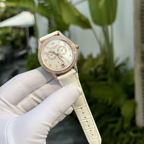 파텍필립 컴플리케이션 - Patek Philippe Complications 4947R White Leather Strap 38mm