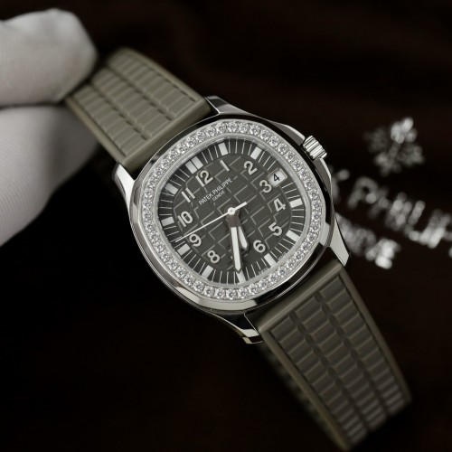 파텍필립 아쿠아넛 - Patek Philippe Aquanaut 5067 Gray Dial Rubber Strap 35.6mm