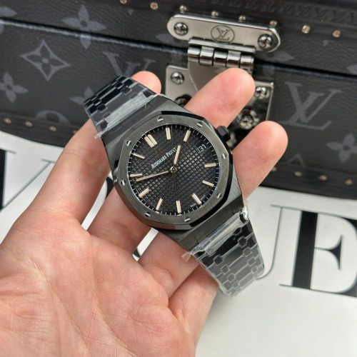 오데마피게 로얄 오크 - Audemars Piguet Royal Oak 15500 Black Dial 41mm