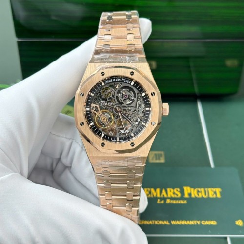 오데마피게 로얄 오크 - Audemars Piguet Royal Oak 15407 Rose Gold 41mm