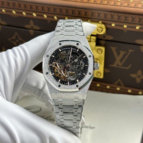 오데마피게 로얄 오크 - Audemars Piguet Royal Oak Frosted 15407 Skeleton Dial 41mm