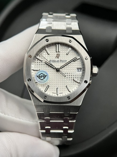 오데마피게 로얄 오크 - Audemars Piguet Royal Oak 15500ST White Dial 41mm