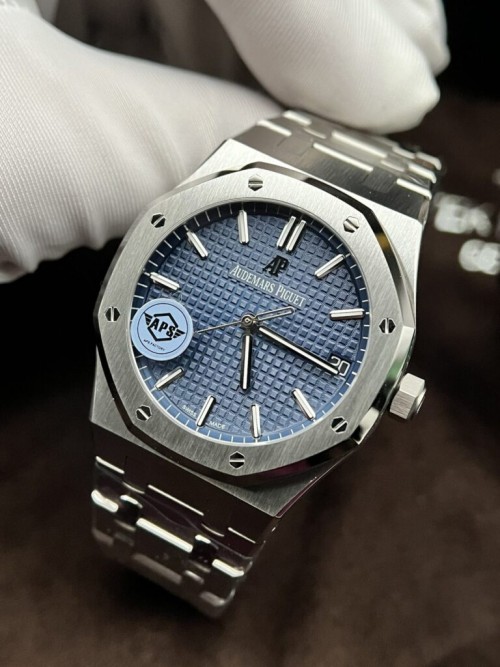 오데마피게 로얄 오크 - Audemars Piguet Royal Oak 15500ST Blue Dial 41mm