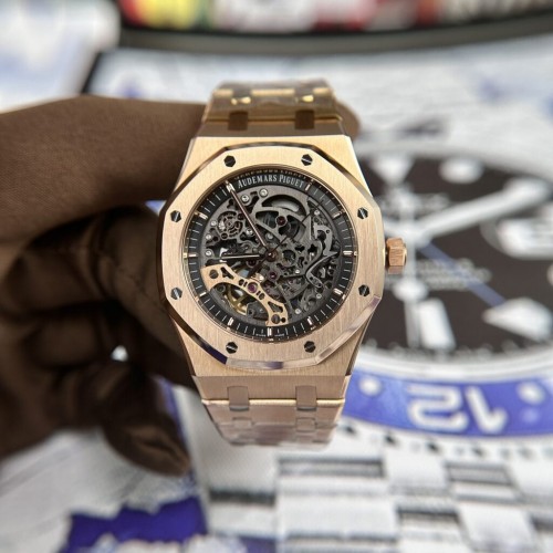 오데마피게 로얄 오크 - Audemars Piguet Royal Oak 15407 Rose Gold 41mm