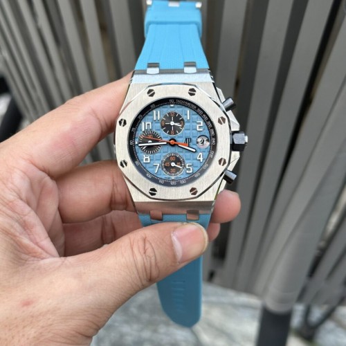 오데마피게 로얄 오크 오프쇼어 - Audemars Piguet Royal Oak Offshoe 26238ST Blue 42mm