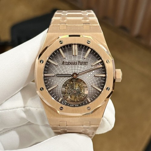 오데마피게 로얄 오크 -  Audemars Piguet Royal Oak Tourbillon Rose Gold 41mm