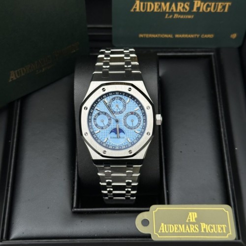 오데마피게 로얄 오크 - Audemars Piguet Royal Oak 26574ST Blue Dial 41mm