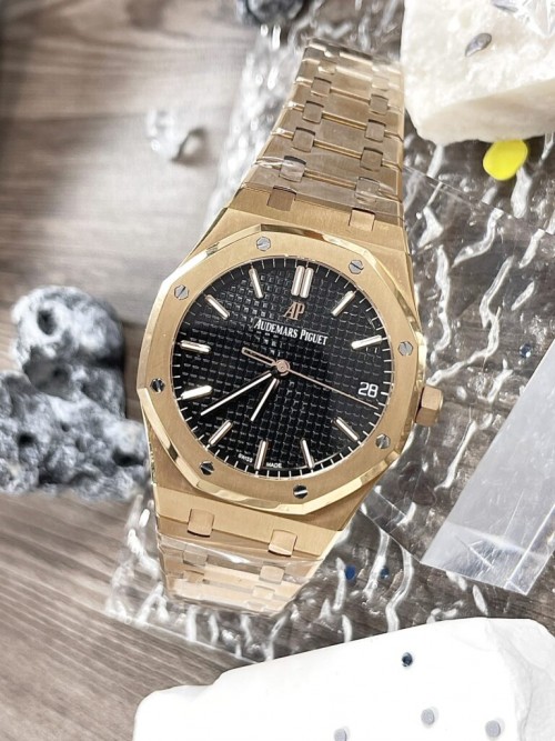 오데마피게 로얄 오크 - Audemars Piguet Royal Oak 15510OR Black Dial 41mm