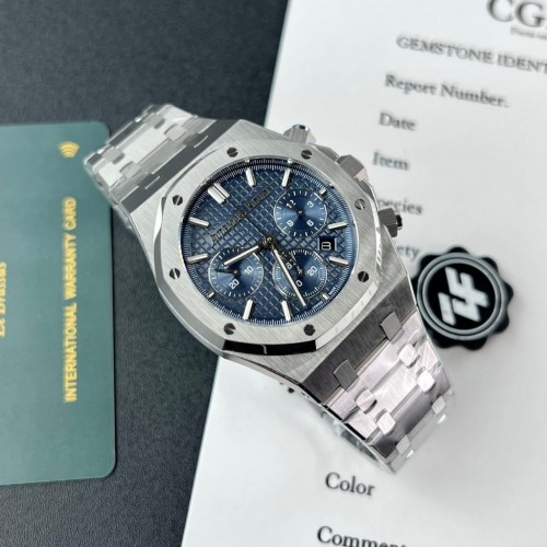 오데마피게 로얄 오크 - Audemars Piguet Royal Oak 26715ST Blue Dial 38mm