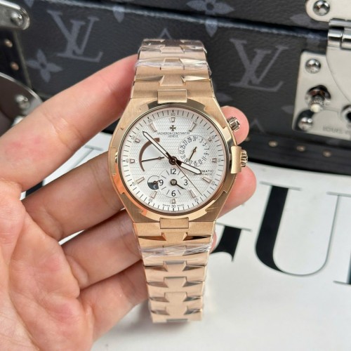 바쉐론 콘스탄틴 오버시즈 - Vacheron Constantin Overseas Dual Time 47450 White Dial 42mm
