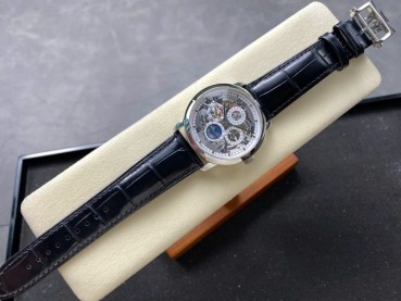 바쉐론 콘스탄틴 트래디셔널 - Vacheron Constantin Traditionnelle 43175  Mens Leather Strap 41mm