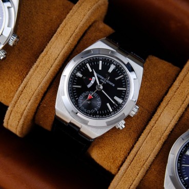 바쉐론 콘스탄틴 오버시즈 - Vacheron Constantin Overseas Dual Time 7900V Black Dial 41mm