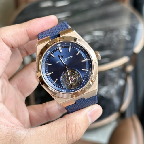 바쉐론 콘스탄틴 오버시즈 - Vacheron Constantin Overseas 6000V Tourbillon Rubber Strap42.5mm