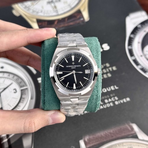 바쉐론 콘스탄틴 오버시즈 - Vacheron Constantin Overseas 4500V Black Dial Metal Wire 41mm