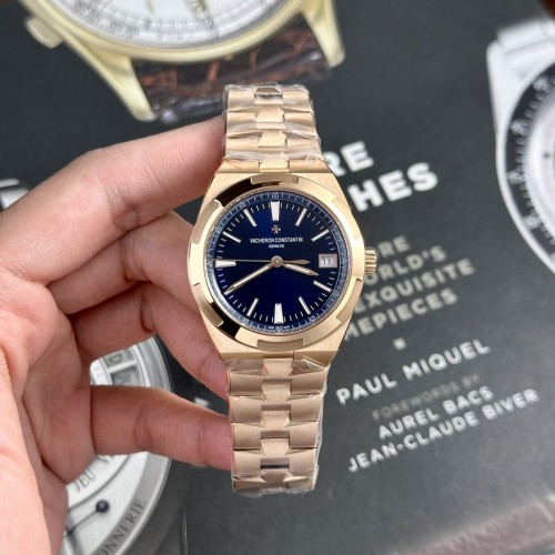 바쉐론 콘스탄틴 오버시즈 - Vacheron Constantin Overseas 4500V Rose Gold Blue Dial 41mm