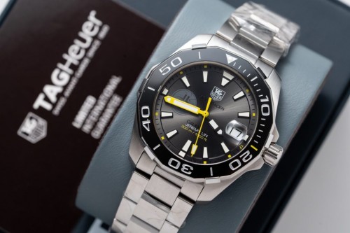 태그호이어 아쿠아레이서 - Tag Heuer Aquarace Ceramic Rim Metal Wire 43mm