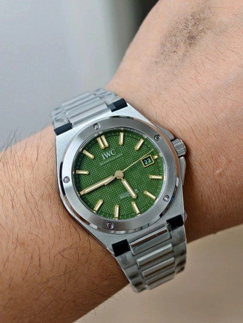 아이더블유씨 인제니어 - IWC Ingenieur Green Dial Automatic Movement 40mm