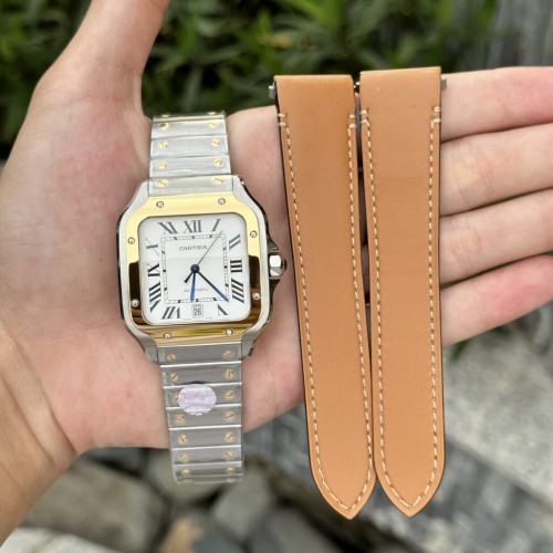 까르띠에 산토스 - Cartier Santos De Cartier W2SA0009 39.8mm