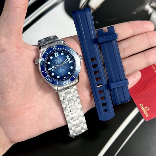 오메가 씨마스터 - Omega Seamaster Summer Blue Dial 42mm
