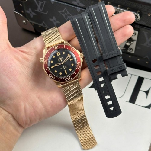 오메가 씨마스터 다이버 300M - Omega Seamaster Diver 300M Bronze Gold 42mm