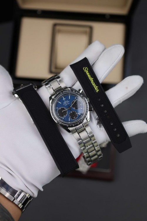 오메가 스피드 마스터 - Omega Speedmaster Racing Chronograph Dial Blue 40mm