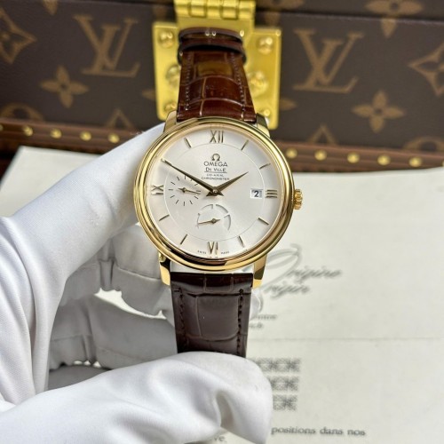 오메가 드빌 - Omega De Ville Prestige Power Reserve Leather Strap 39.5mm