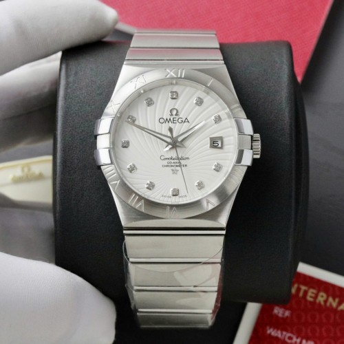 오메가 컨스텔레이션 - Omega Constellation Co-Axial White Dial 38mm