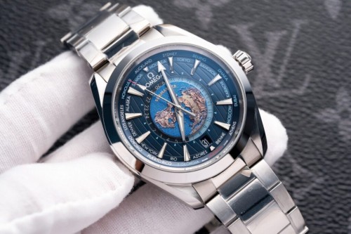 오메가 씨마스터 아쿠아테라 - Omega Seamaster Aqua-Terra Blue Dial 43mm